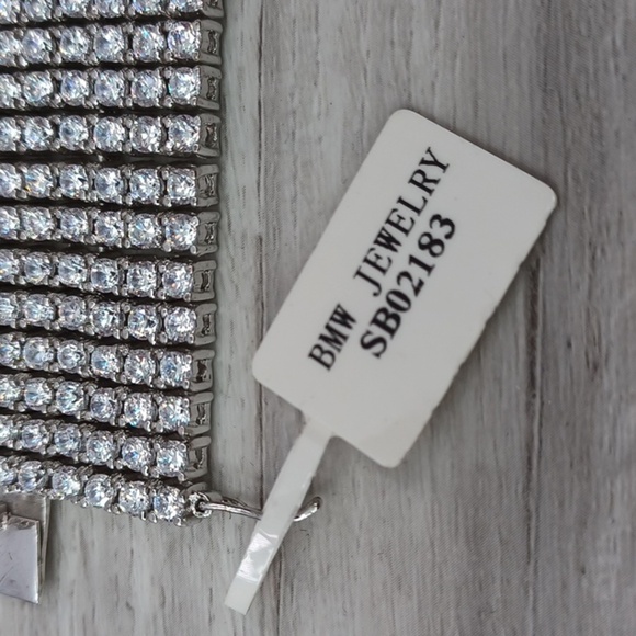 BMW Jewelry Iced Out Bling Bracelet And Ring NWT - Picture 13 of 16